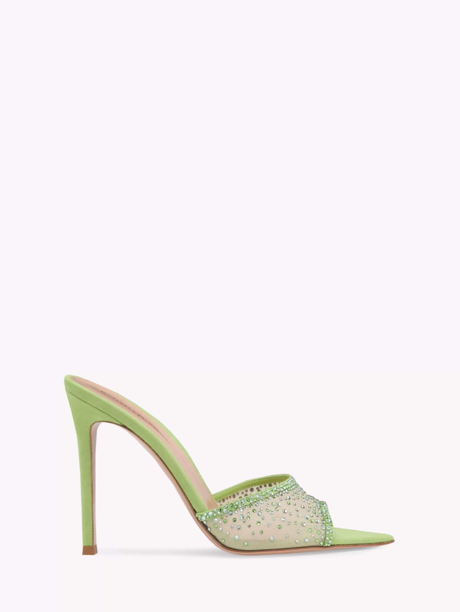 Gianvito Rossi Mules-RANIA MULE GREEN