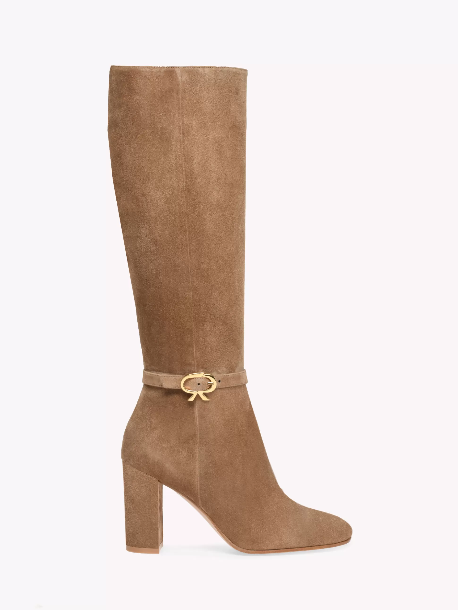 Gianvito Rossi Boots | Ribbon-RIBBON BOOT 85 BROWN