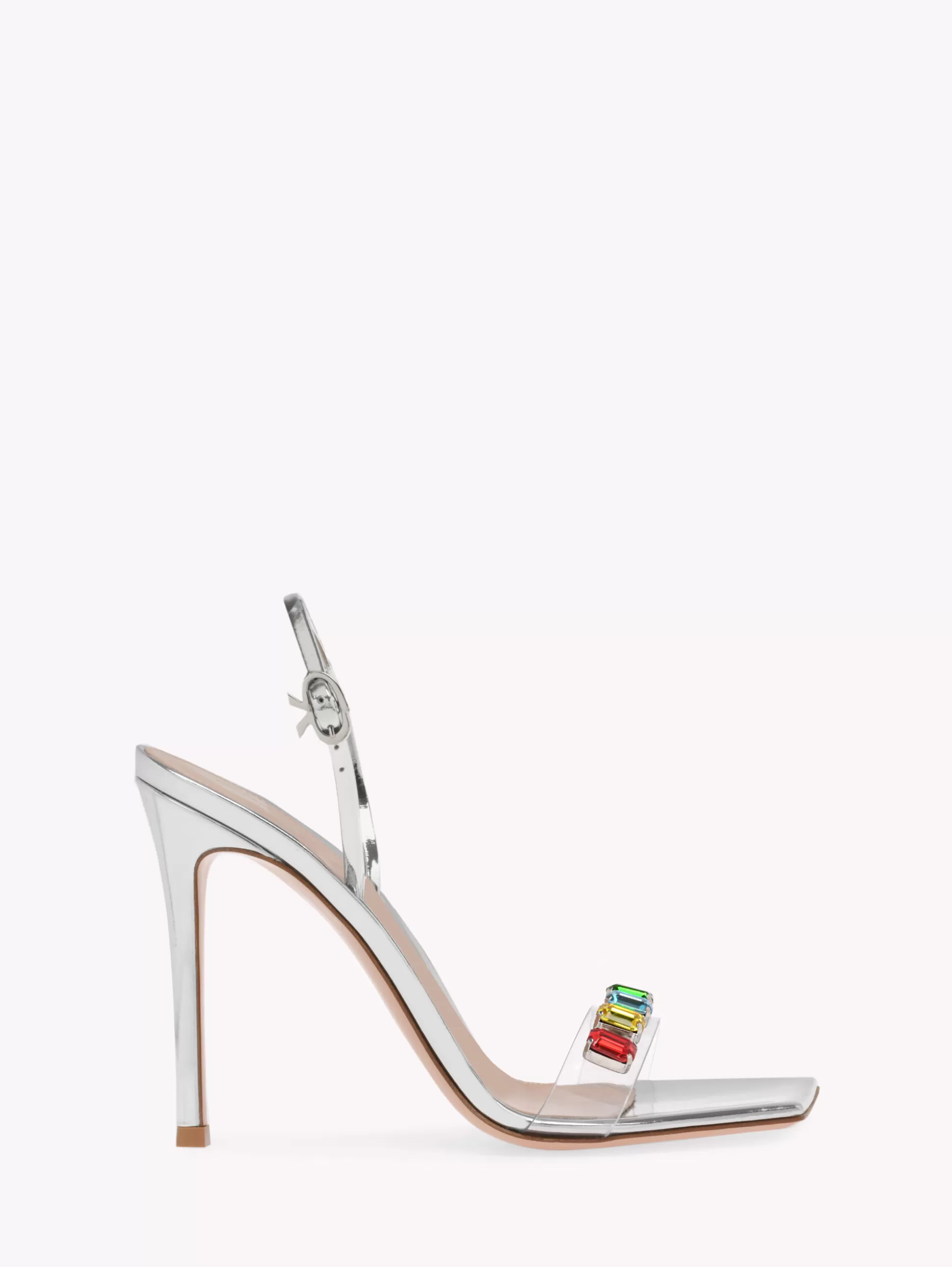 Gianvito Rossi Sandals-RIBBON CANDY MULTICOLOR