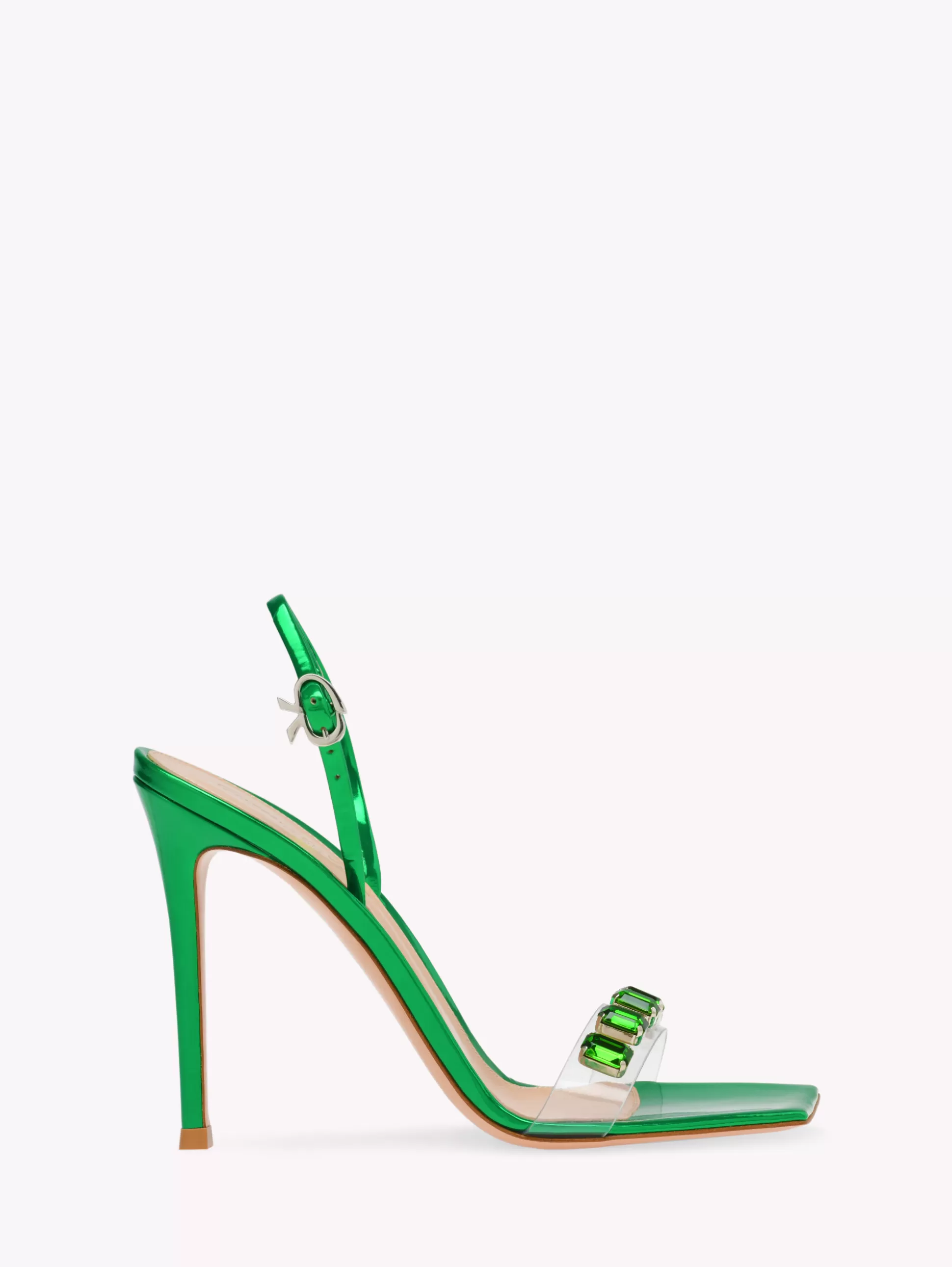 Gianvito Rossi Sandals-RIBBON CANDY GREEN