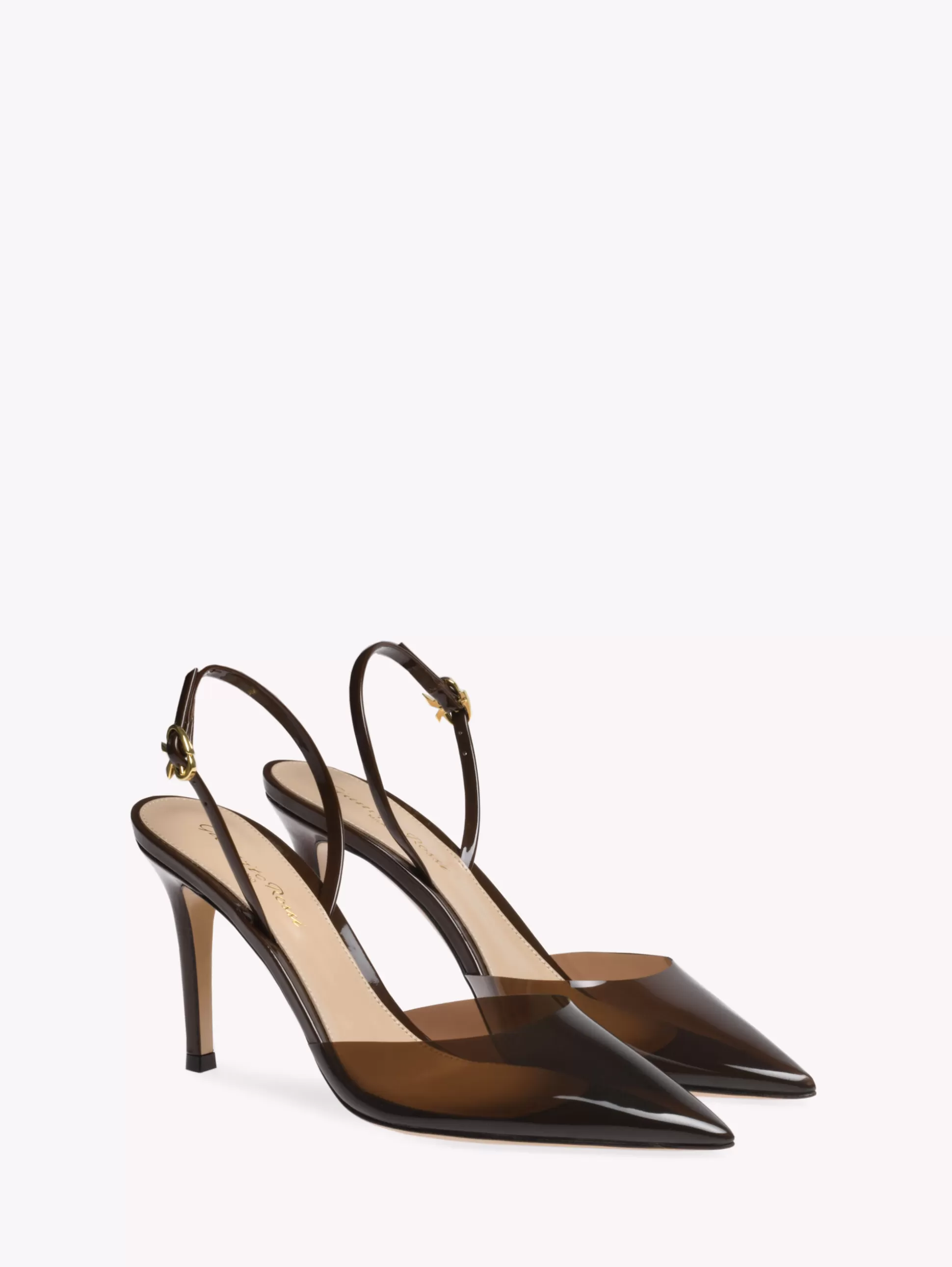 Gianvito Rossi Pumps-RIBBON D'ORSAY 85 BROWN