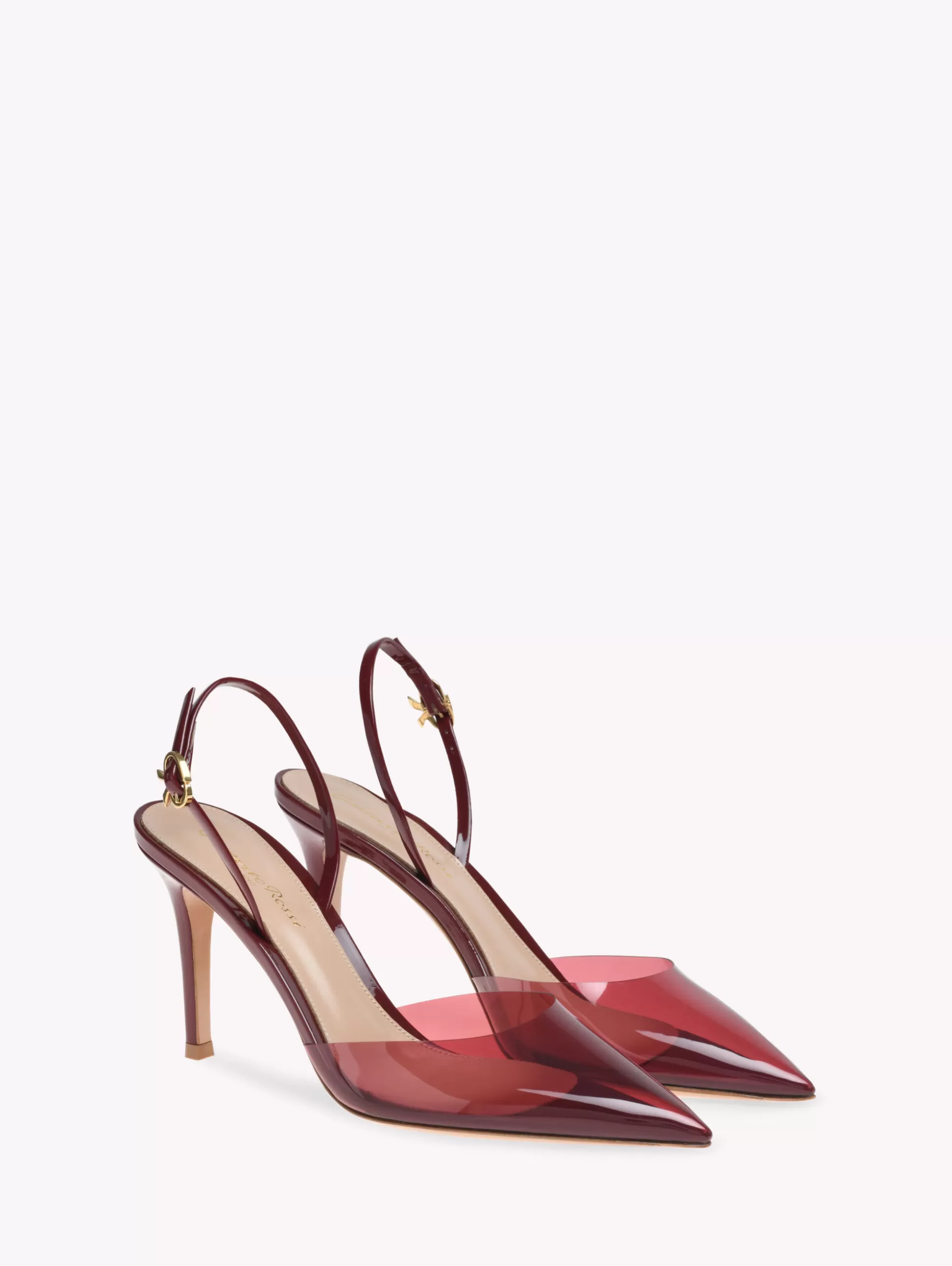 Gianvito Rossi Pumps-RIBBON D'ORSAY 85 RED