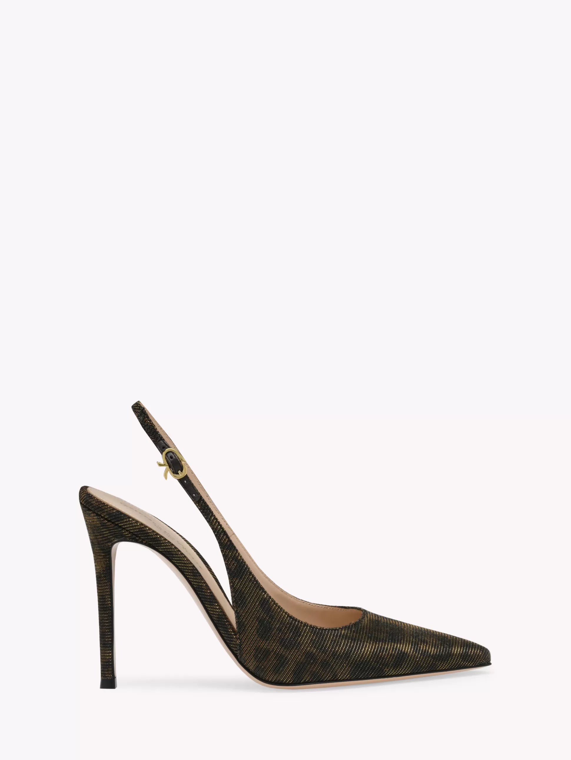 Gianvito Rossi Pumps-RIBBON SLING 105 BROWN