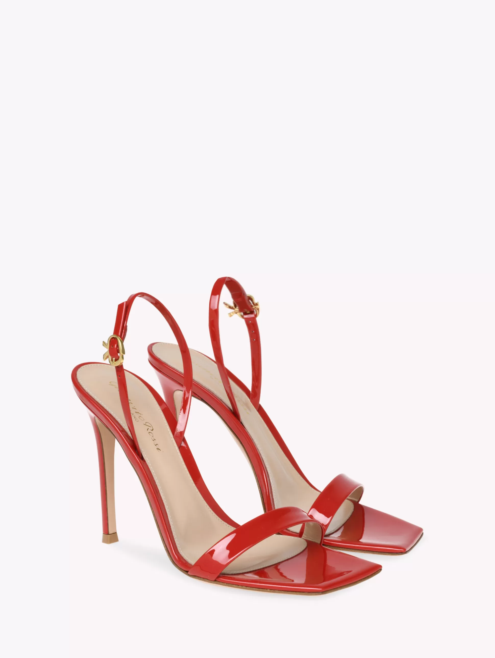 Gianvito Rossi Sandals | Ribbon-RIBBON STILETTO RED