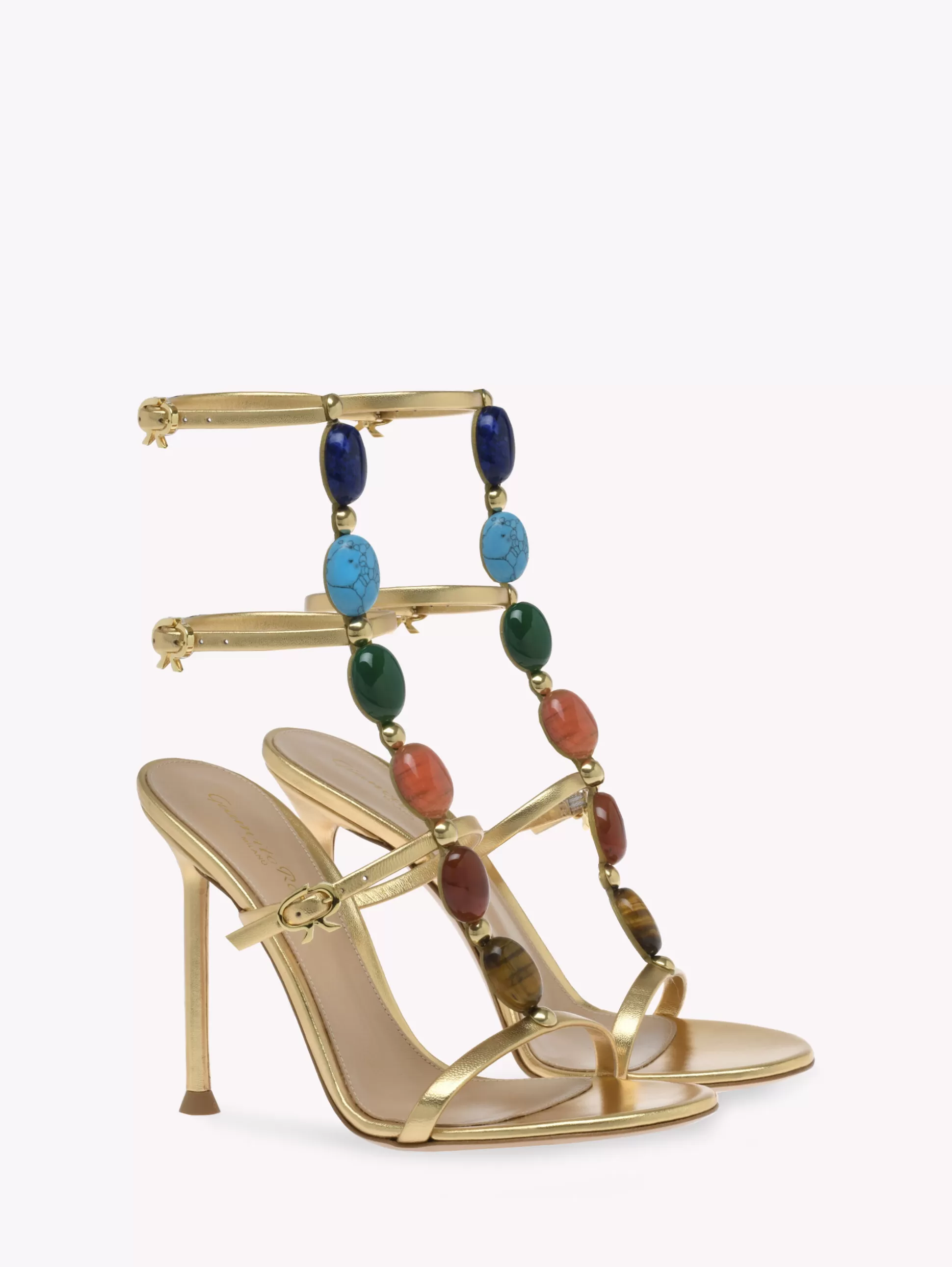 Gianvito Rossi Sandals-SHANTI GOLD