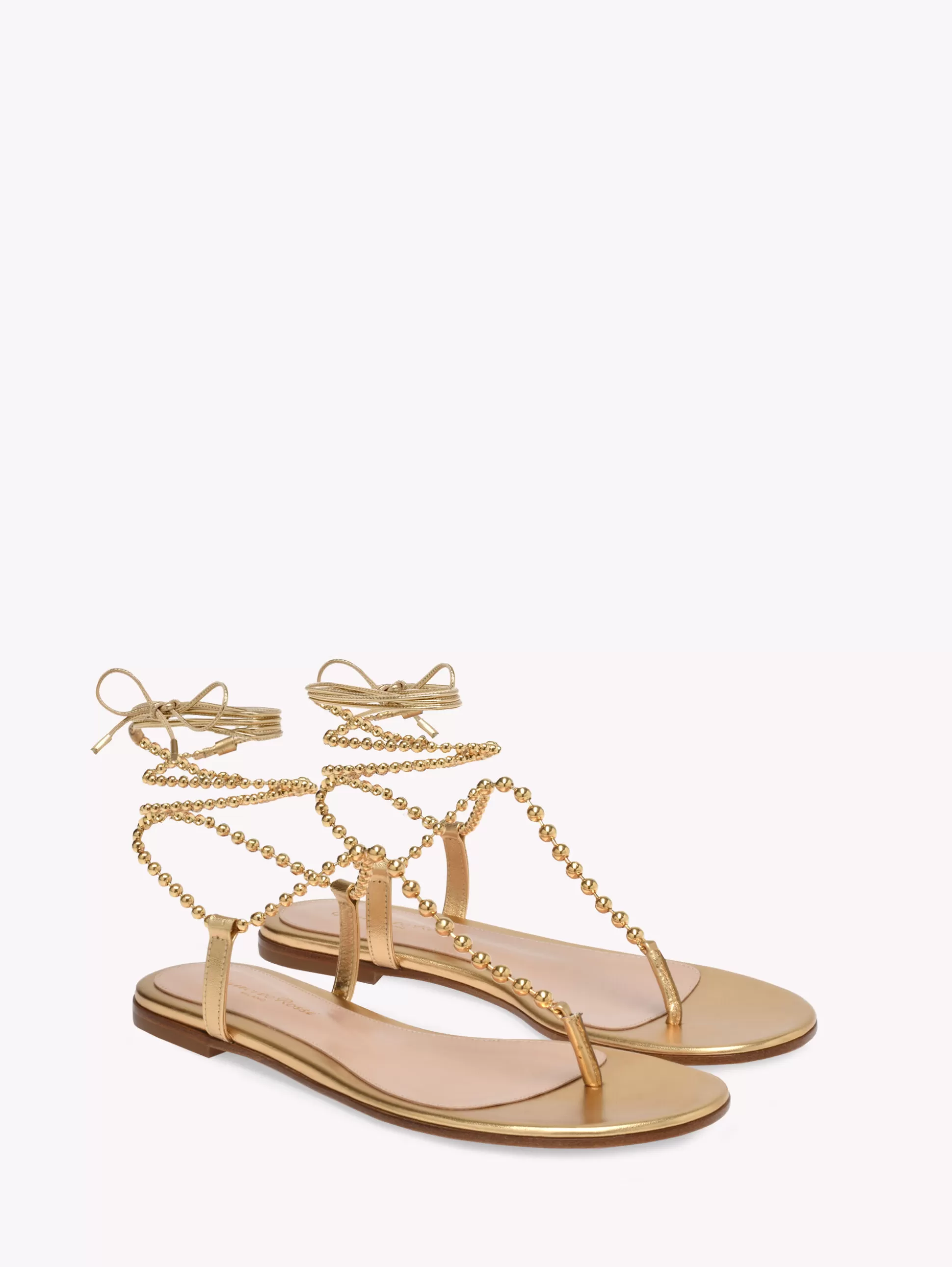 Gianvito Rossi Flats-SOLEIL GOLD