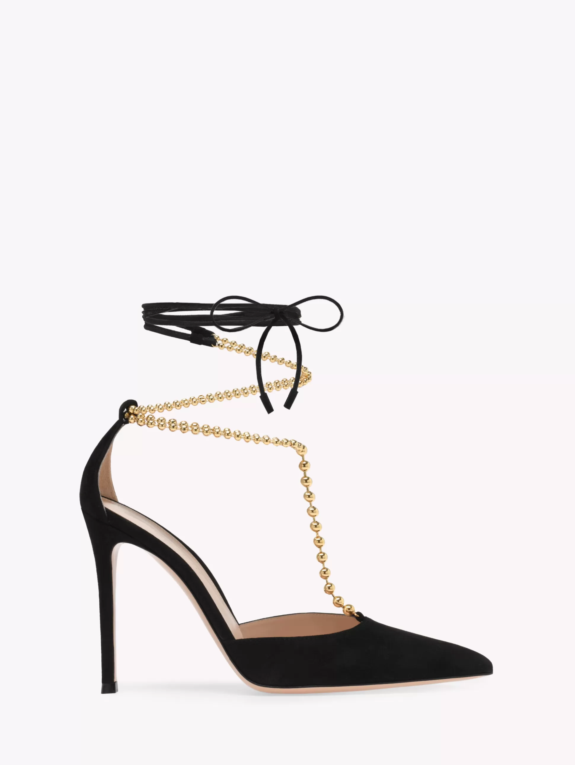 Gianvito Rossi Pumps-SOLEIL D'ORSAY BLACK SUEDE