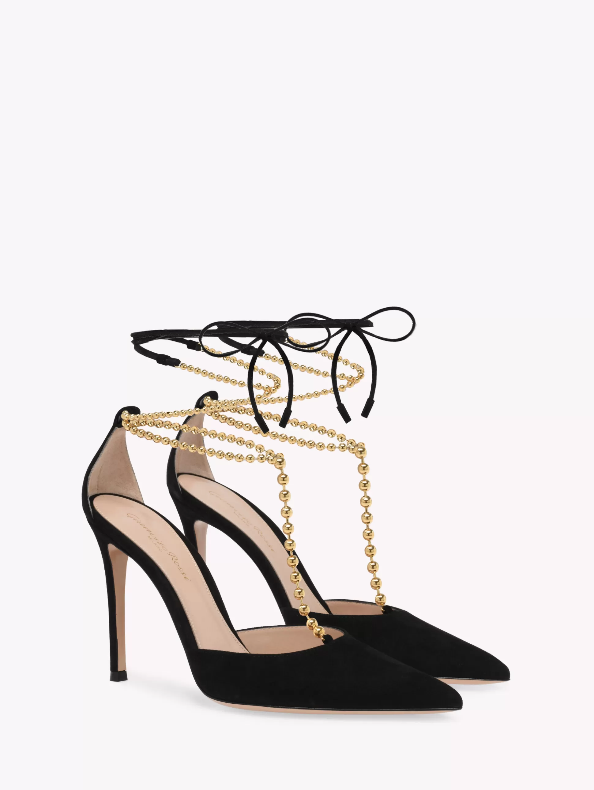 Gianvito Rossi Pumps-SOLEIL D'ORSAY BLACK SUEDE