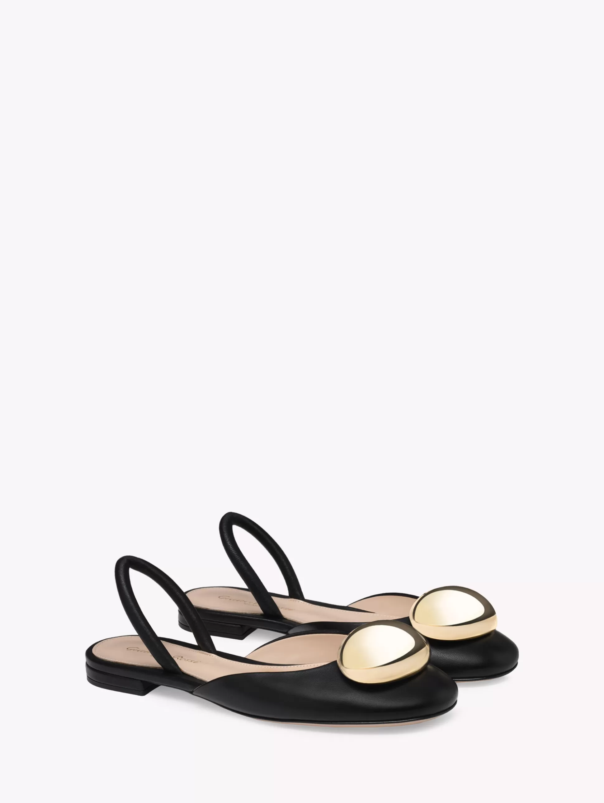 Gianvito Rossi Flats-SPHERA BLACK