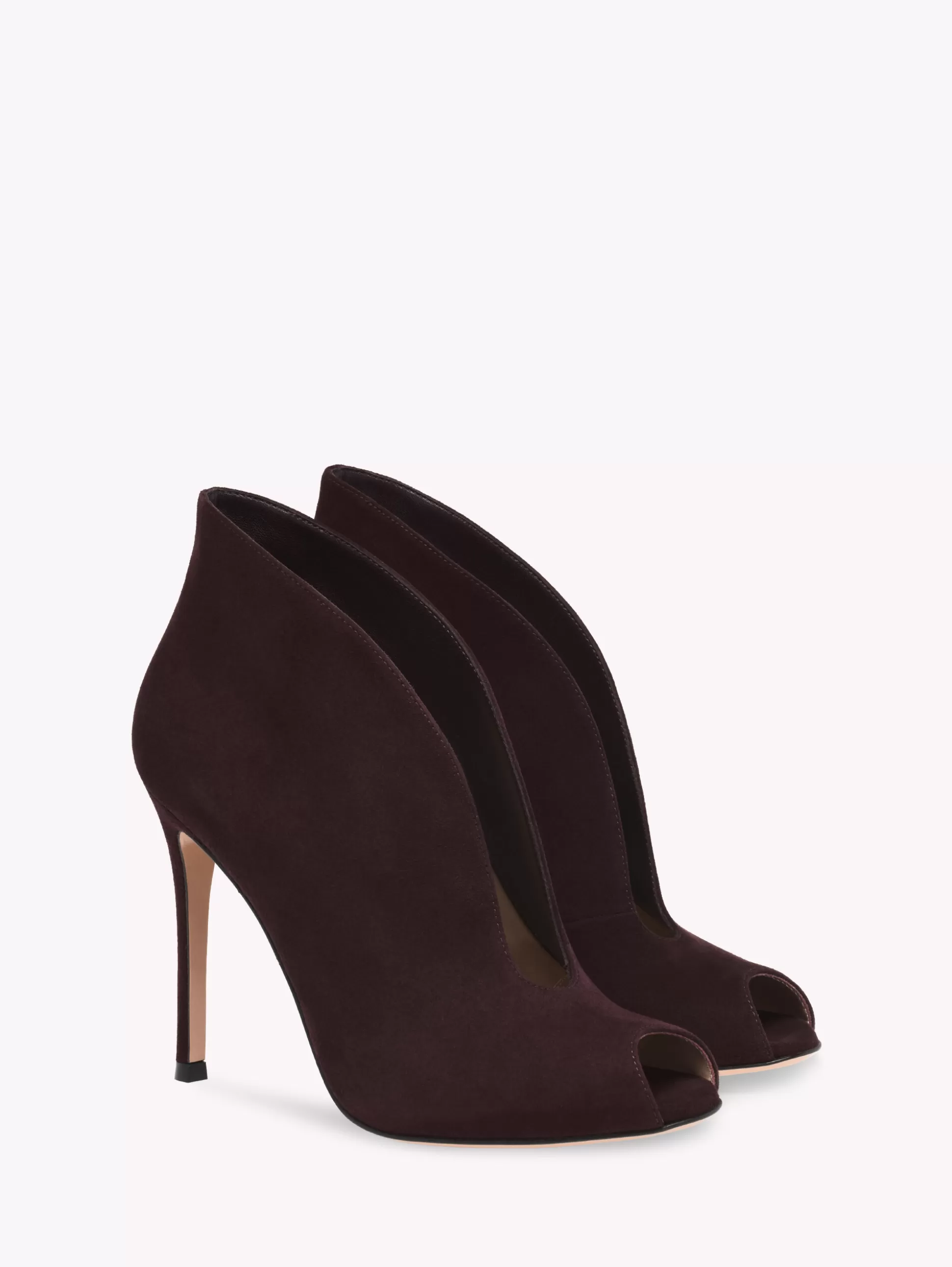 Gianvito Rossi Booties-VAMP RED