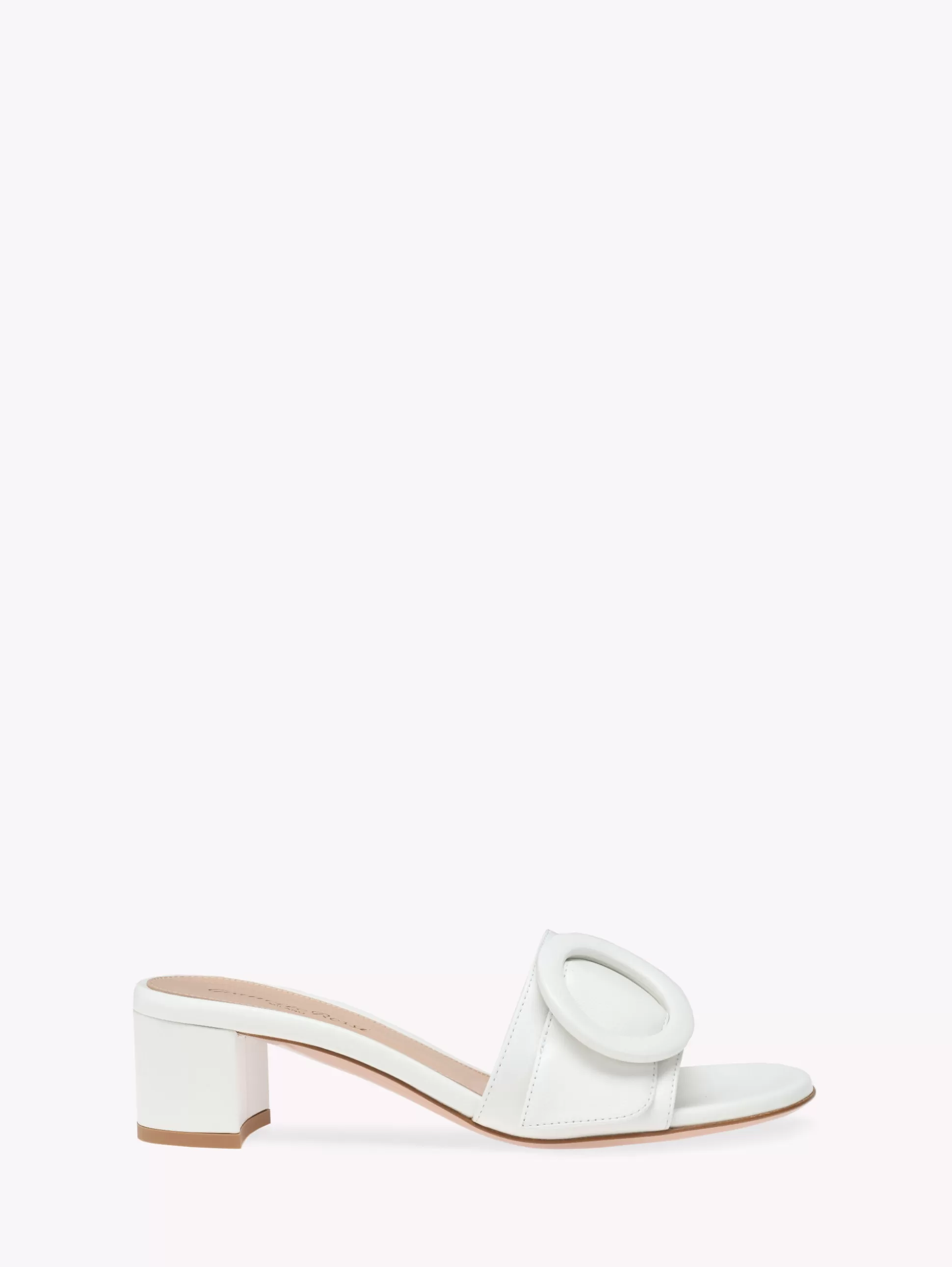 Gianvito Rossi Mules-VENEZIA MULE WHITE