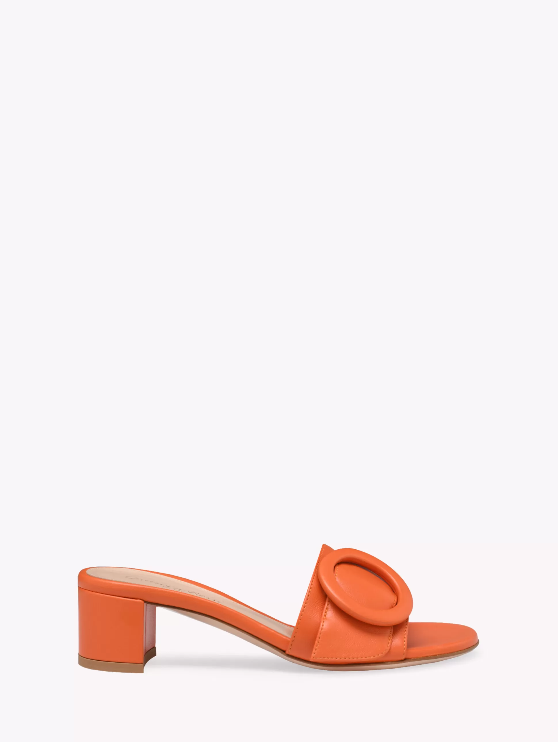 Gianvito Rossi Mules-VENEZIA MULE ORANGE