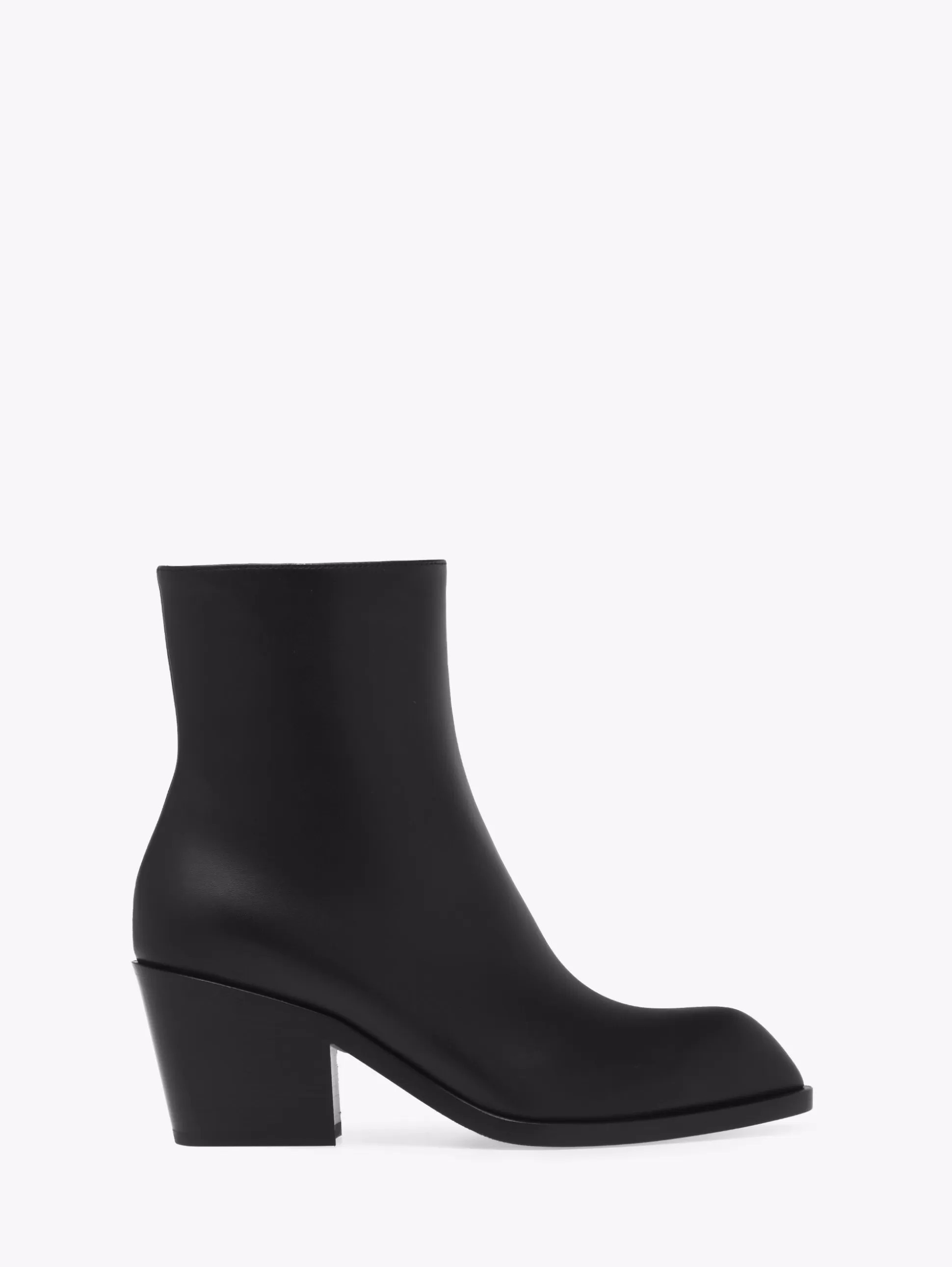 Gianvito Rossi Booties-WEDNESDAY BOOTIE BLACK LEATHER